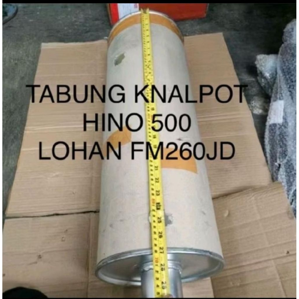 MUFFLER ATAU TABUNG KNALPOT HINO LOHAN FM 260 HINO 500 BUS R260 RK8J