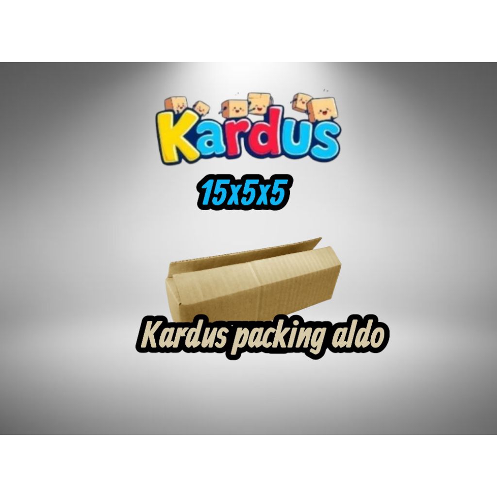 

kardus box packing 15×5×5