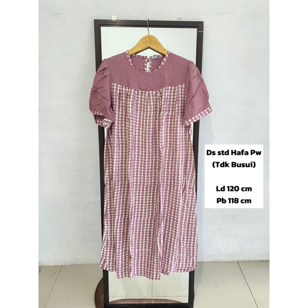 Batik Luza ~ Daster Hafa Lengan Pendek by Batik Luza