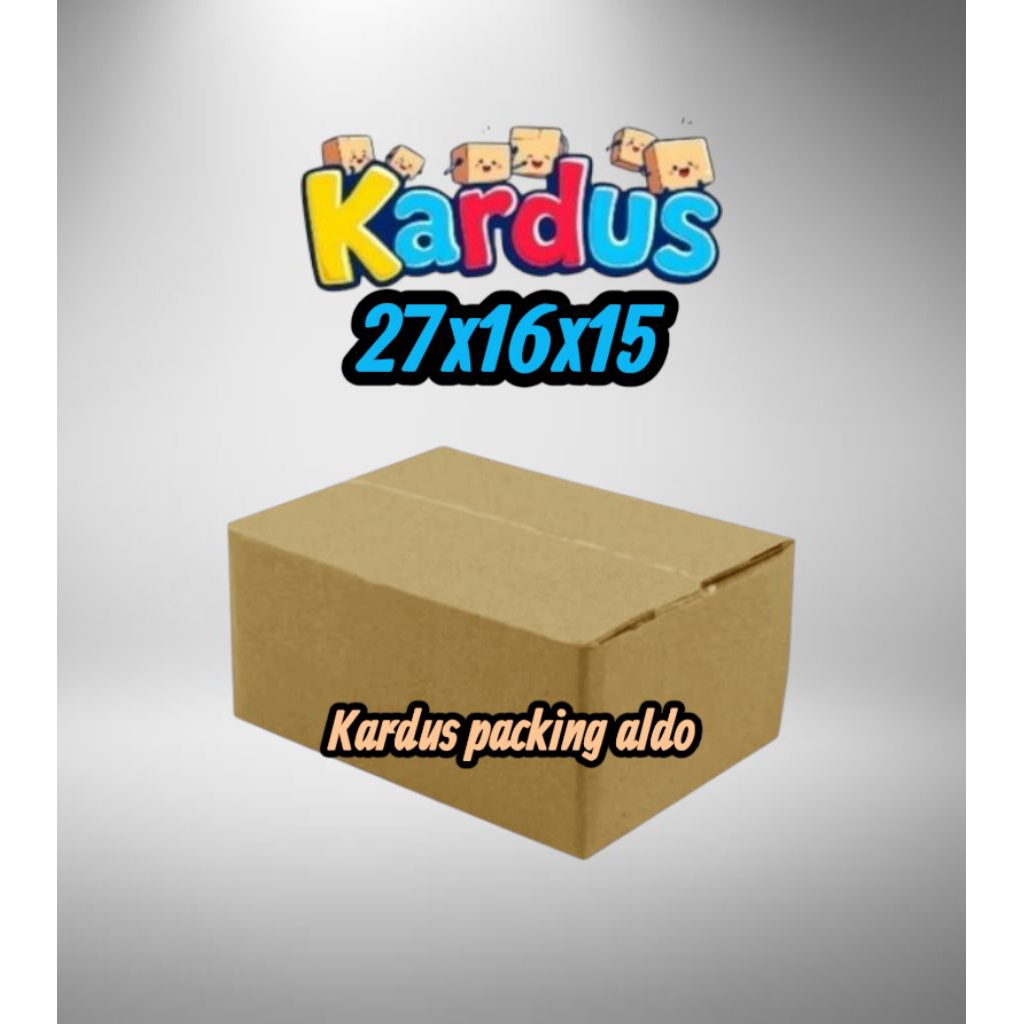 

kardus box packing 27×16×15