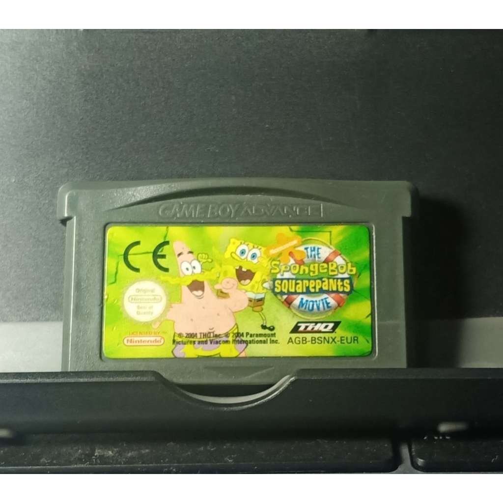 Kaset Gameboy Original Nintendo Spongebob