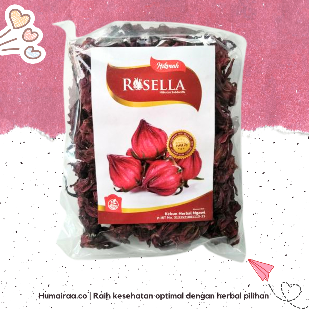 

Teh Hikmah Rosella 100 Gram 100% ORIGINAL TANPA RAGU OBAT HERBAL BPOM HALAL MUI DINKES PIRT