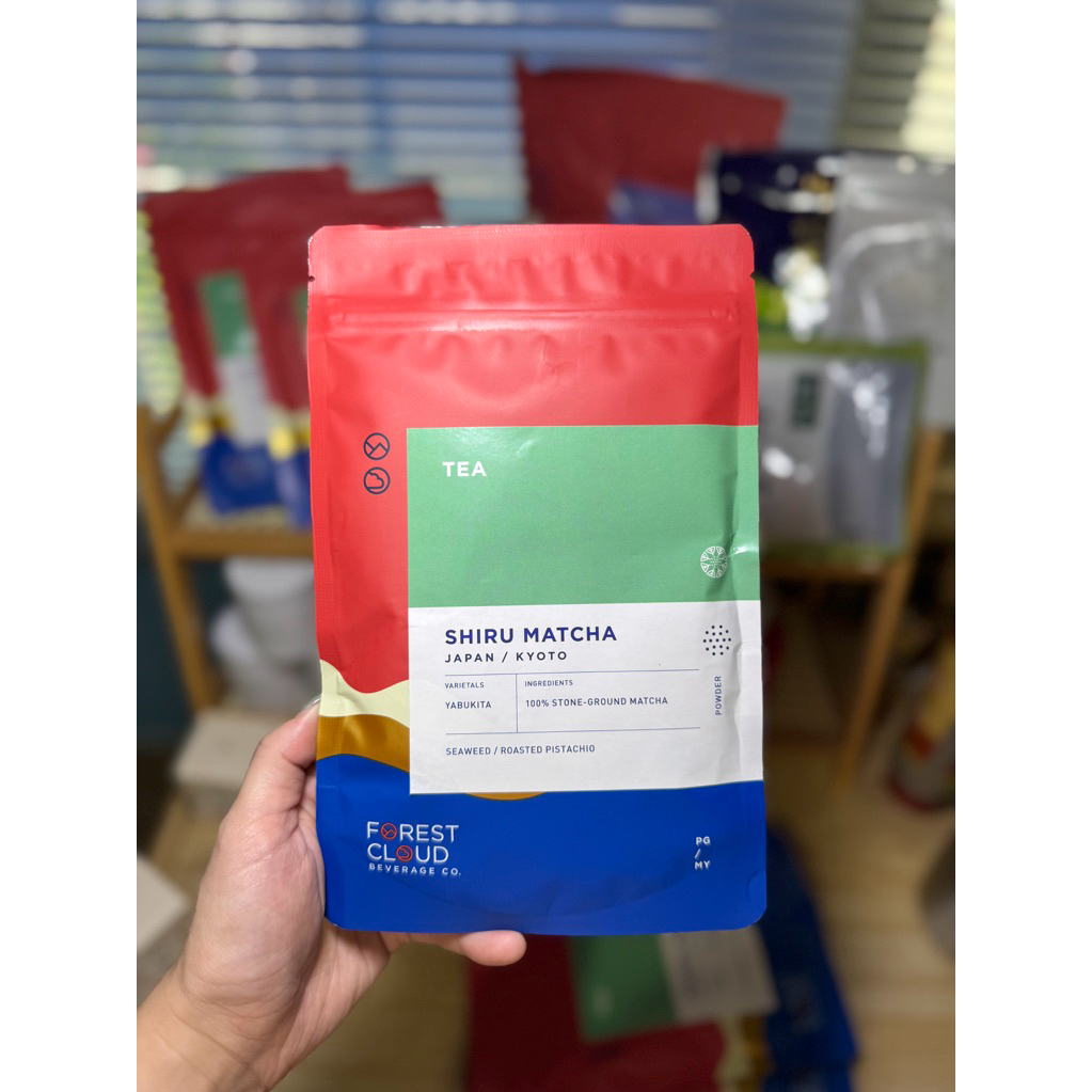 

READY STOCK! FOREST CLOUD SHIRU MATCHA CEREMONIAL GRADE POWDER LATTE 100GR