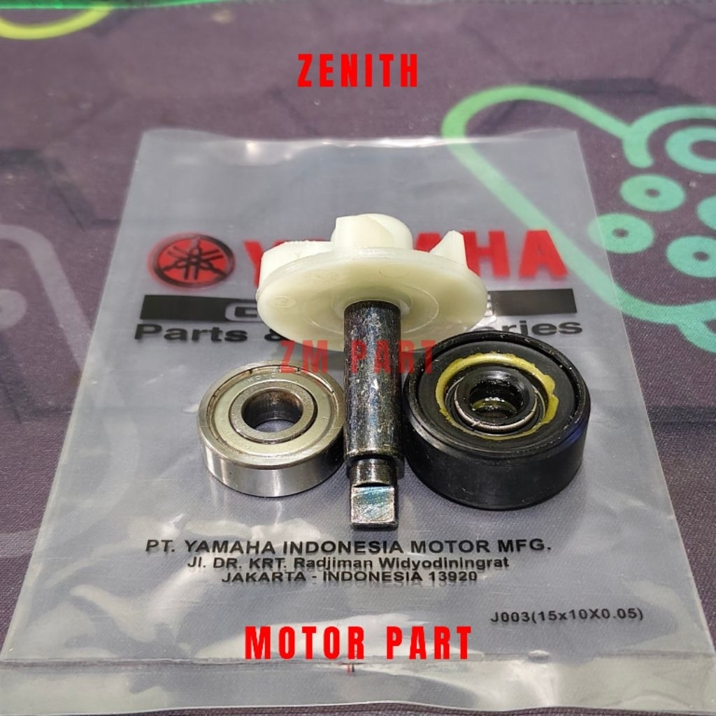 Waterpump assy set as kipas bearing laher 6000 koyo seal sil water pump vixion old new mx mx king ne