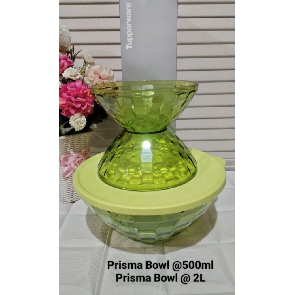 prisma bowl/prisma bowl 500ml/prisma bowl hijau/prisma bowl merah/prisma bowl ungu/Fushia table coll