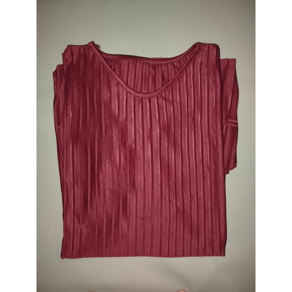 [new] dress/daster plisket