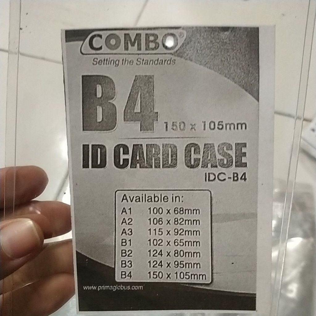 

READY B4 ID CARD CASE HARD dan SOFT READY card id wadah kartu nama nametag plastik B4 nametag id card nametag tali penjepit