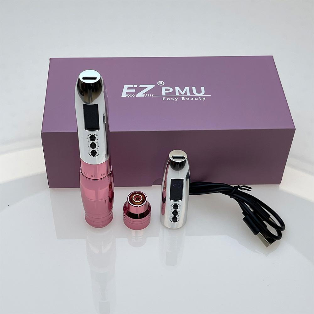 ⁠EZ Tattoo Lola air Pro 2 Battery Stepless Adjustable Stroke Hair Stroke Wireless PMU SMP Semi Perma