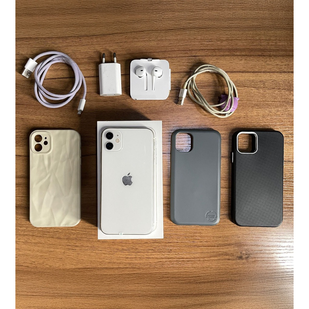 IPHONE 11 64GB White Ibox (LCD BARU)
