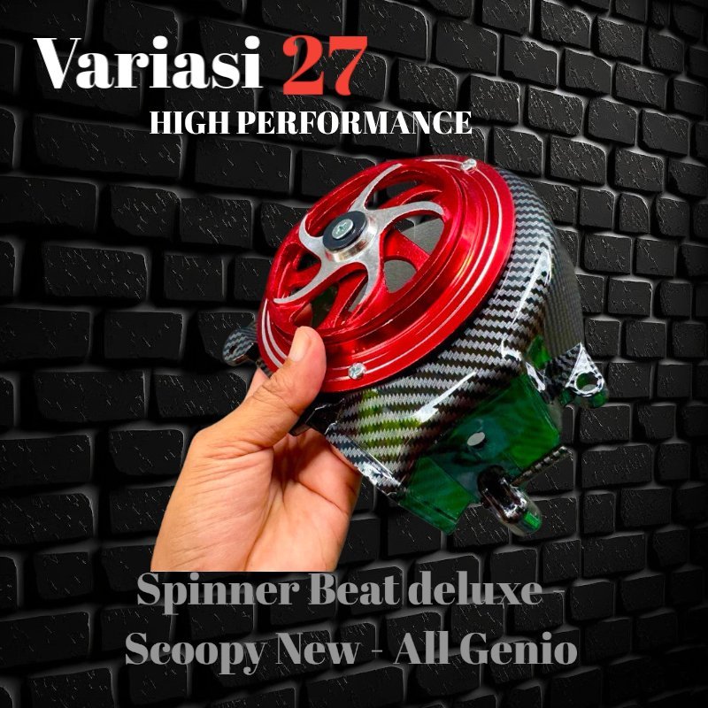 KIPAS SPINNER CARBON SPINNER BEAT SPINNER SCOOPY GENIO BEAT KRBU BEAT POP kipas + spinner carbon spi