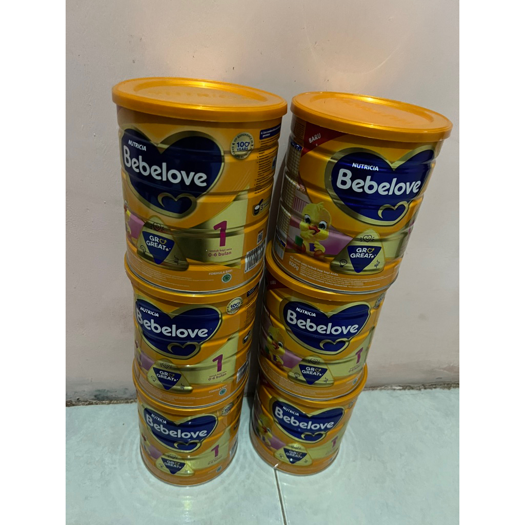 Kaleng Bekas Susu Bebelove Kosong Tidak Penyok