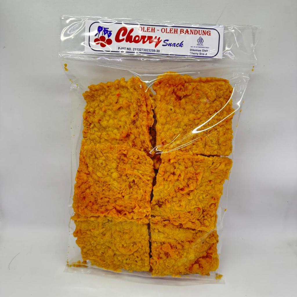 

CHERRY SNACK Keripik Tempe GURIH - MANIS PEDAS 450 GRAM RENYAH GURIH
