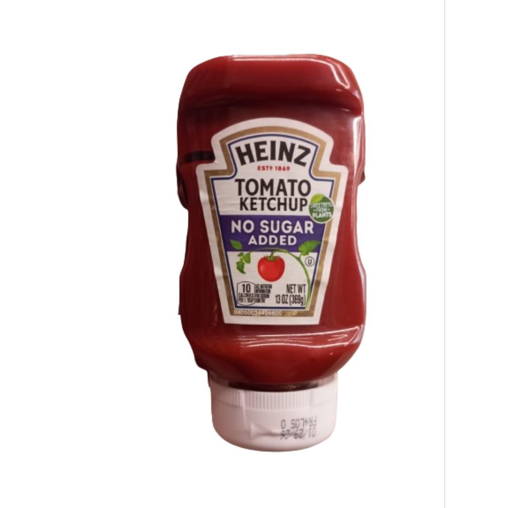 

HEINZ TOMATO KETCHUP NO SUGAR ADDED 369 Gr
