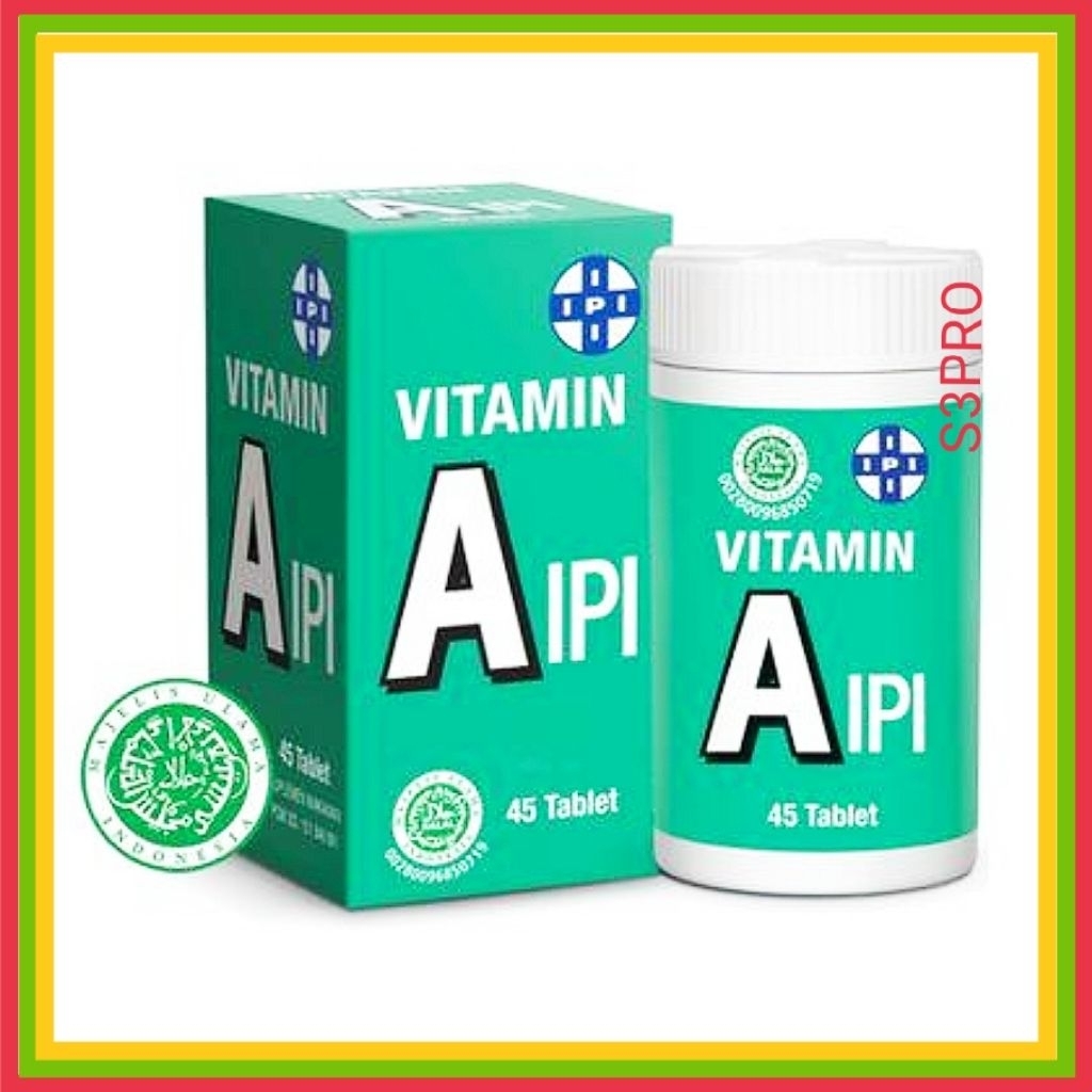 IPI VITAMIN A. Vitamin untuk kesehatan mata.