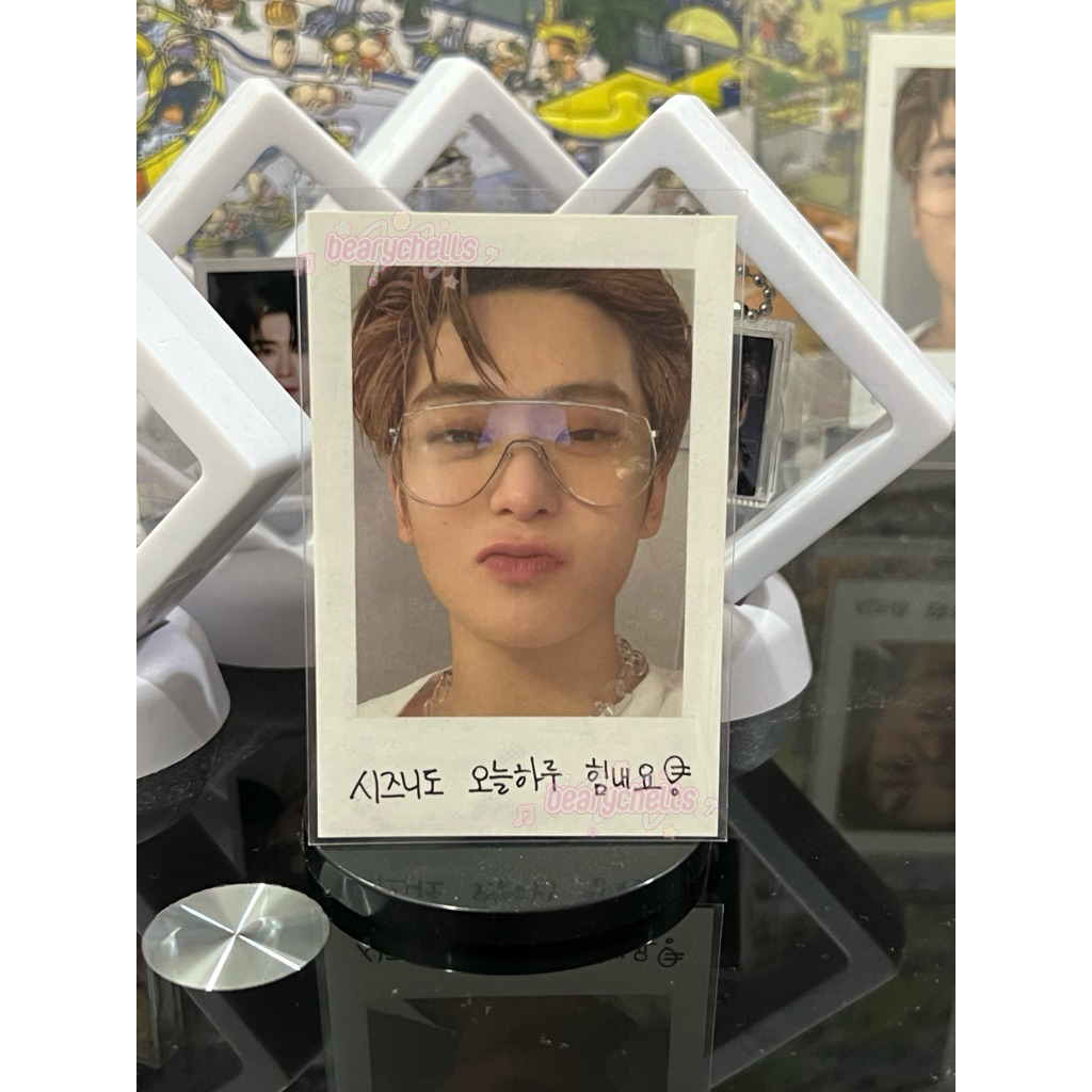 Photocard Jaehyun NCT Voice Keyring VK Pout Official