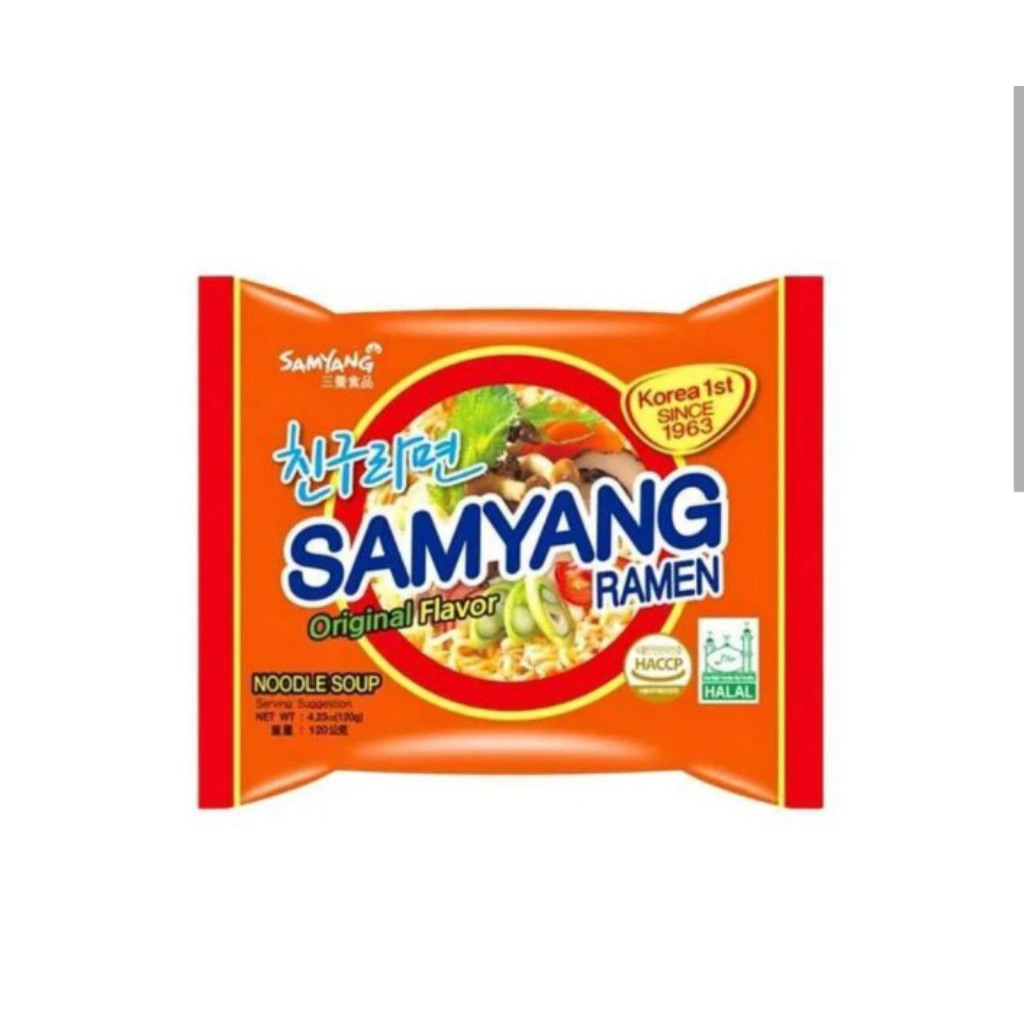 

samyang ramen original 120gr pack