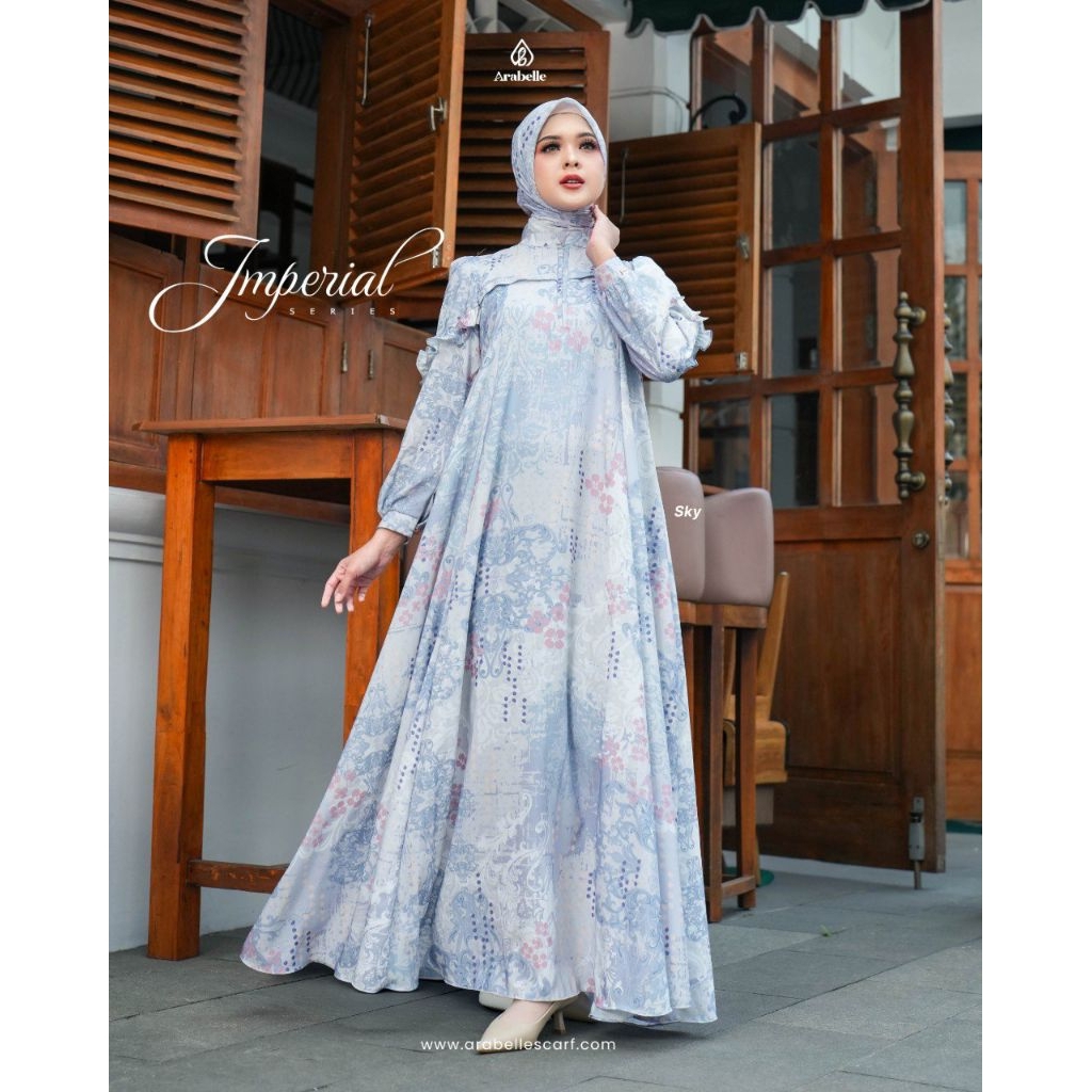 Arabelle Scarf Official/Imperial Series/gamis terbaru arabelle 2025