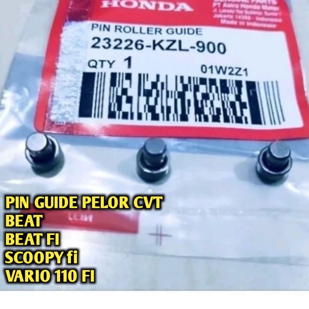 PIN GUIDE CVT BEAT FI ORIGINAL BEAT ESP PIN PAKU PELOR CVT VARIO 110 FI, SCOOPY FI/ESP Kode, Kzl