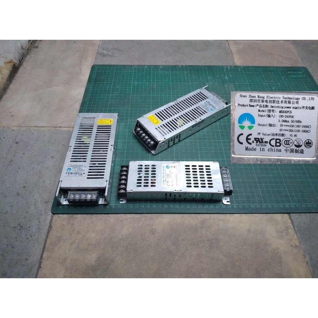Power Supply Jaring SMPS 5V 60 Ampere