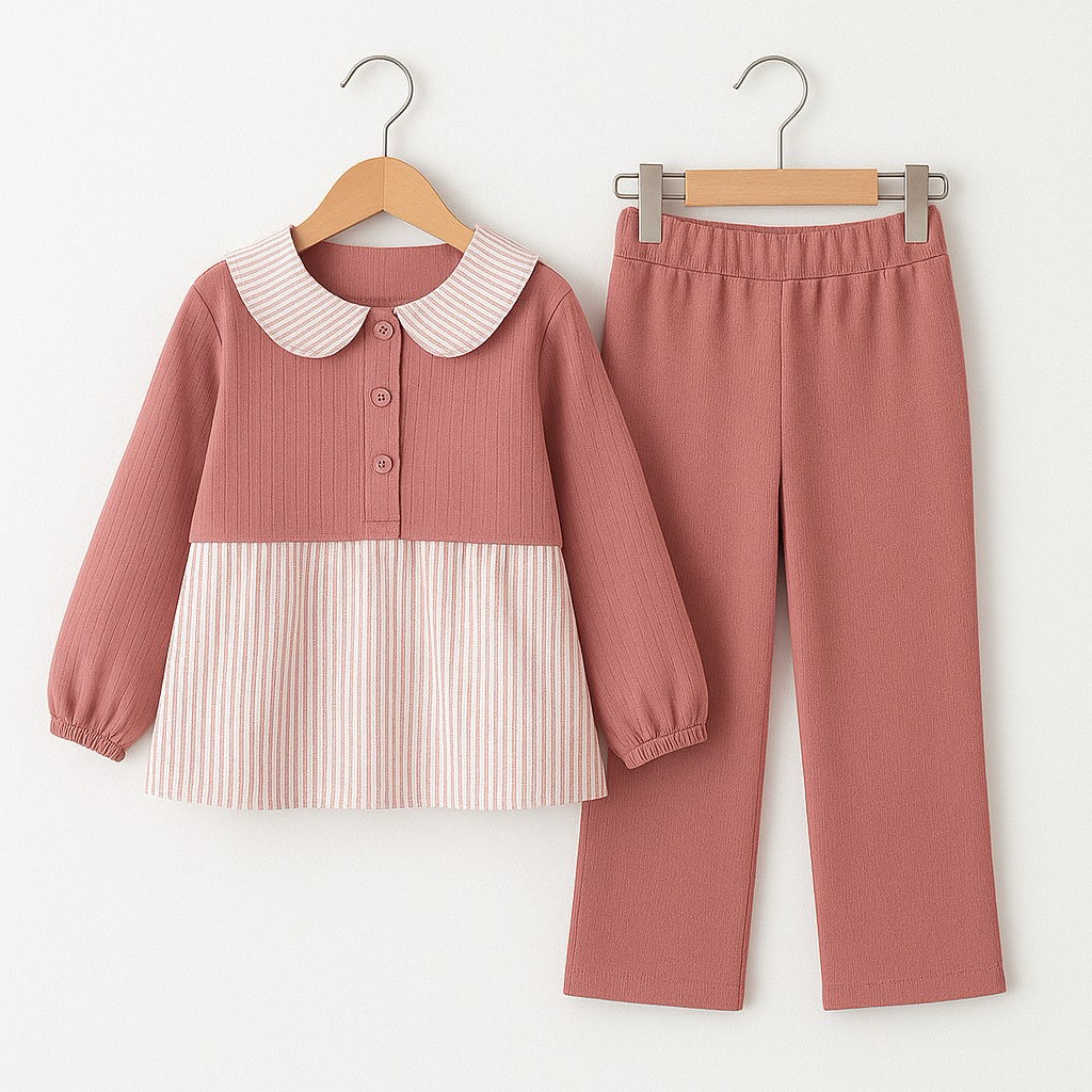 Setelan Anak Lebaran Umur 2-15 Tahun Baju Muslim Anak Lebaran 2026 Bju Ngaji Baju Muslim Cewe 9-13Ta