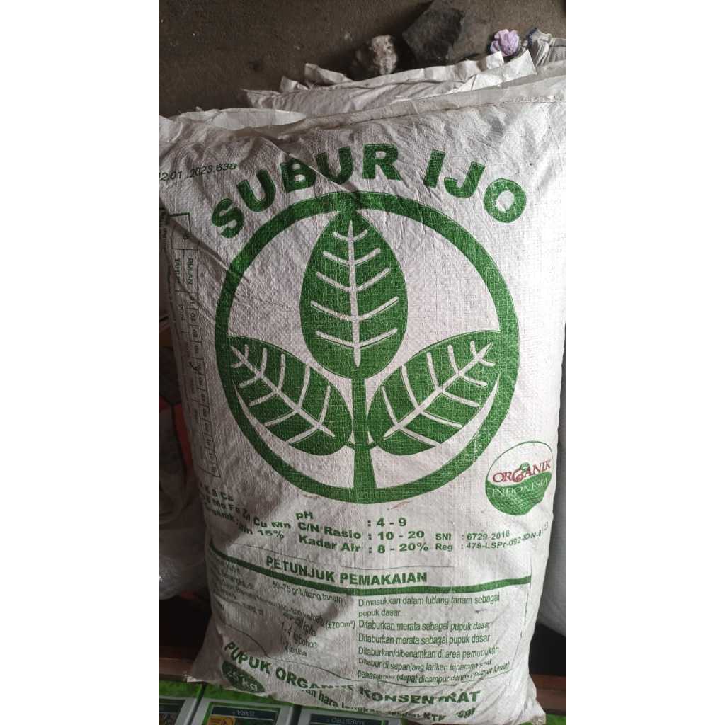 PUPUK ORGANIK SUBUR IJO ISI 25 KG