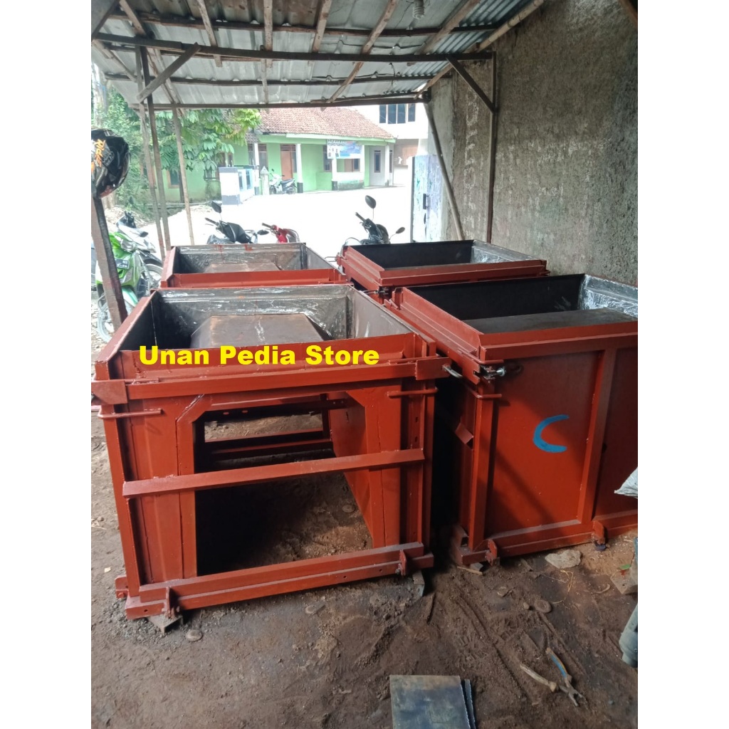 Cetakan Uditch Beton 30x30x120 cm - Cetakan Precast U-Ditch Beton - Cetakan Beton U