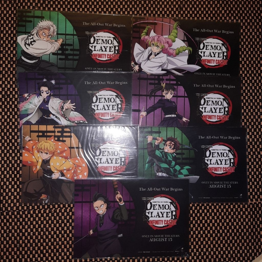 

WTS DEMON SLAYER POSTCARD CINEPOLIS