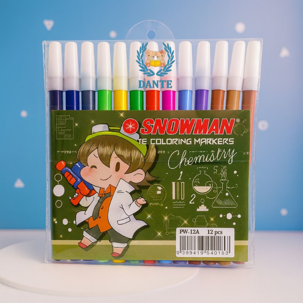 

Spidol Snowman 12 Warna