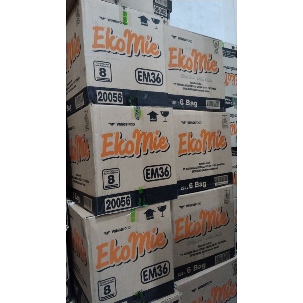 

Ekomie super 1 dus isi 6 pak
