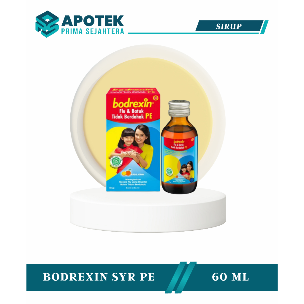 BODREXIN ANAK TABLET/SIRUP - Obat penurun demam/batuk flu