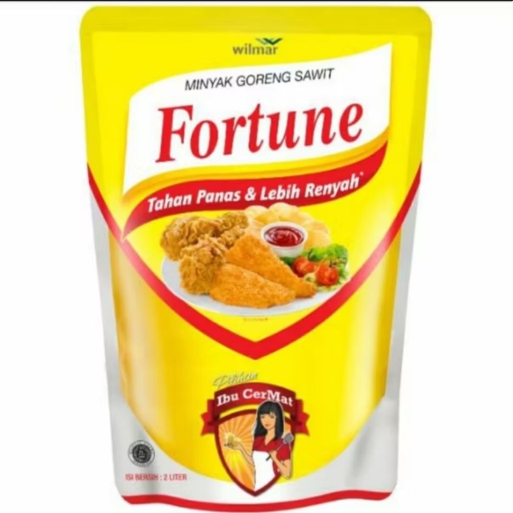 

Minyak goreng Fortune 2L pouch