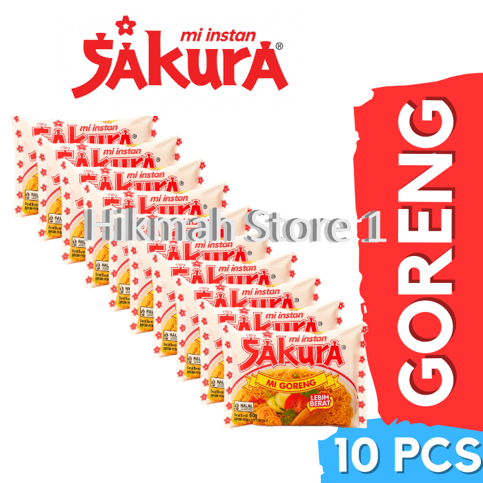 

[ 10 PCS ] Mie Sakura Goreng