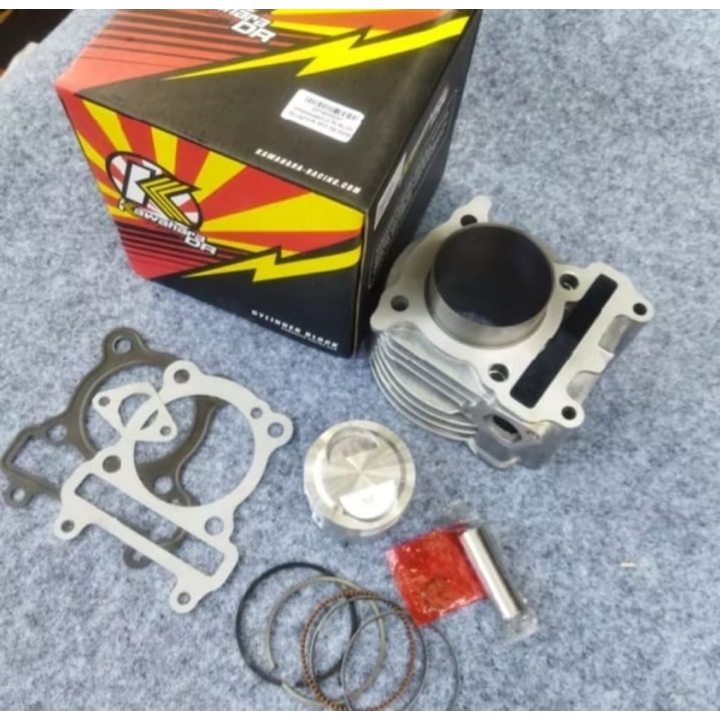 Blok Seher Mio Sporty Smile Soul Bore Up 58.5mm Kawahara Racing Cylinder Kit