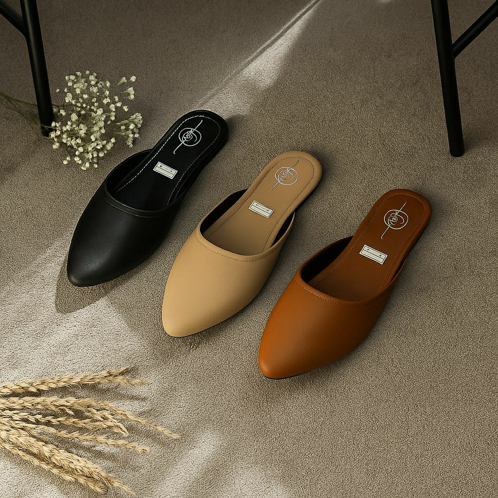 Sandal Slop Wanita Big Size 41 42 43 44 45 V015