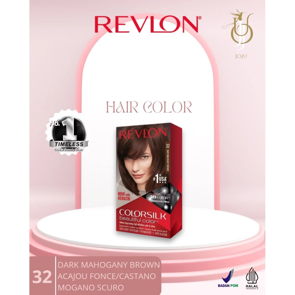 Revlon Colorsilk Beautiful Color Pewarna Rambut|Cat Rambut|32