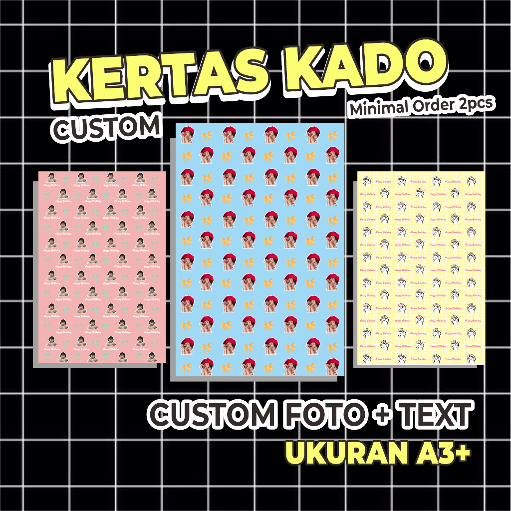 

KERTAS KADO [CUSTOM]