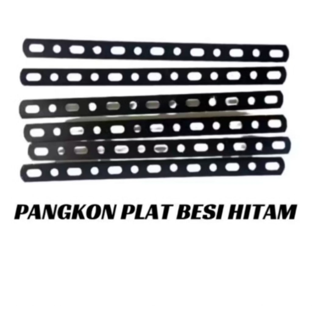Plat Bracket Breket Bolong Lubang Besi Breket Lampu Tembak Universal Besi plat besi lubang plat brak