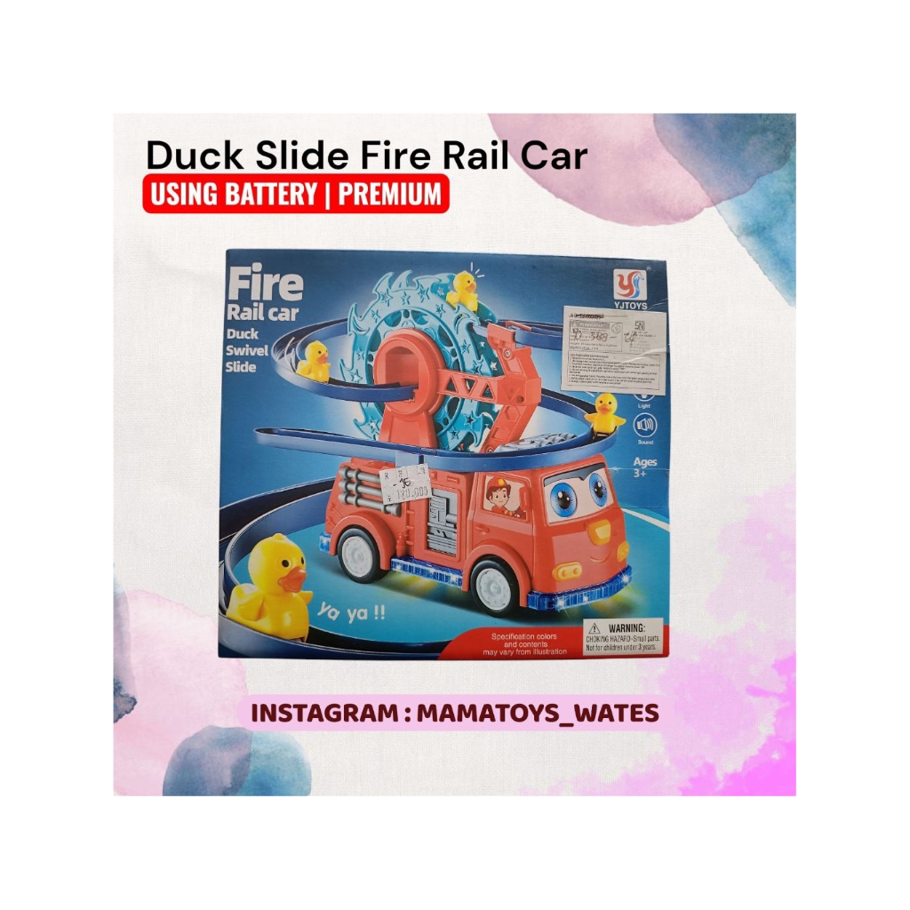 DUCK SLIDE (FIRE RAIL CAR)