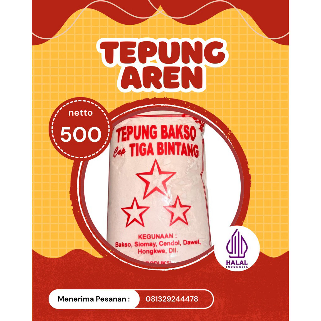 

TEPUNG BAKSO Gabul aren