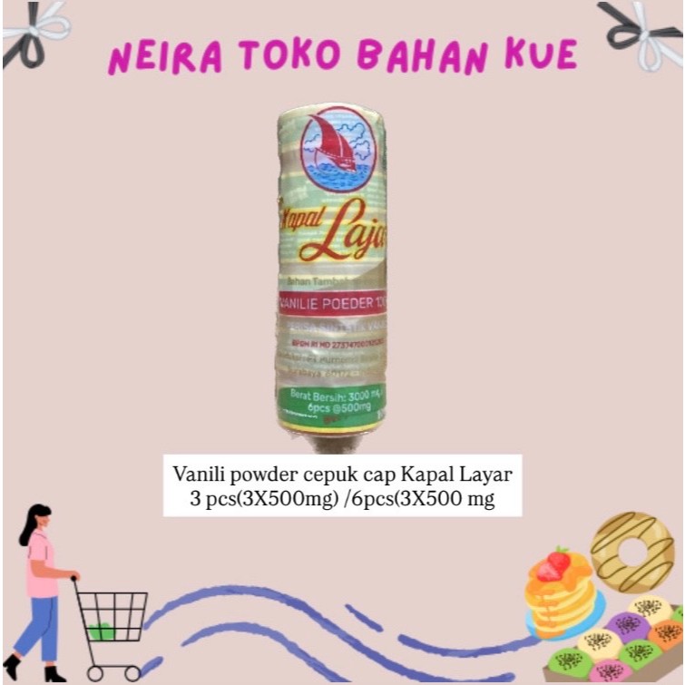

VANILI POWDER/VANILI BUBUK CAP KAPAL LAYAR CEPUK