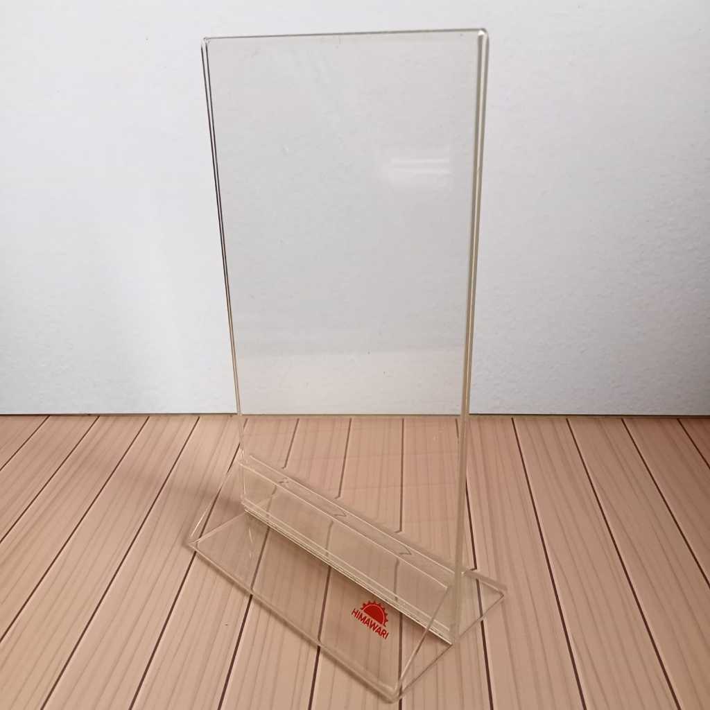 

Display Acrlyric Poster Mika A6 Akrilik QRIS Stand