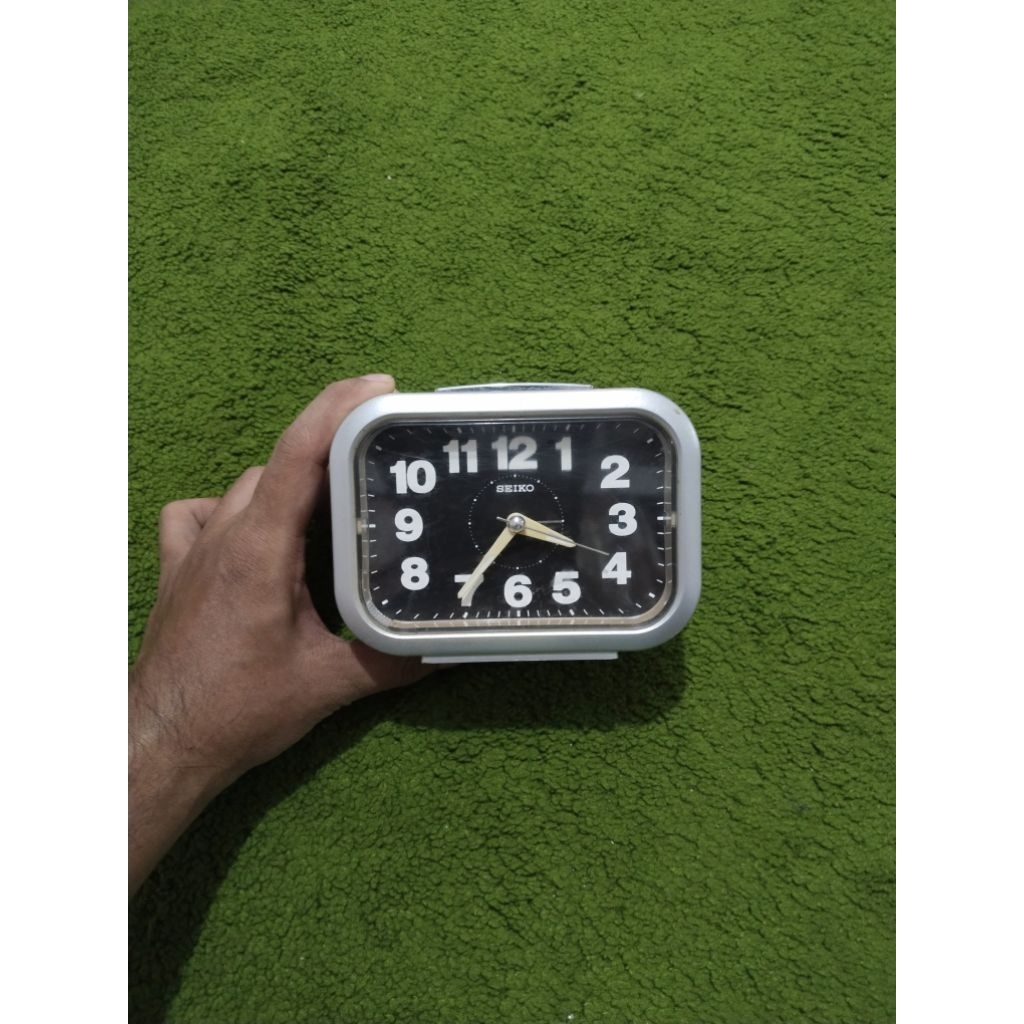 jam meja jadul Seiko japan