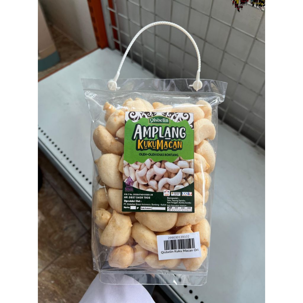 Amplang Kuku Macan, Oleh-oleh Khas Bontang Kalimantan timur.