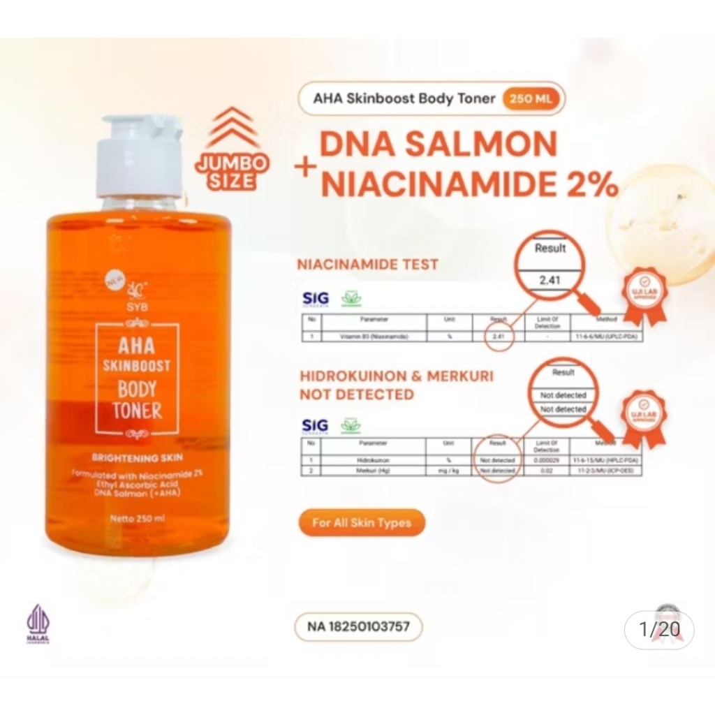 syb Forte toner badan