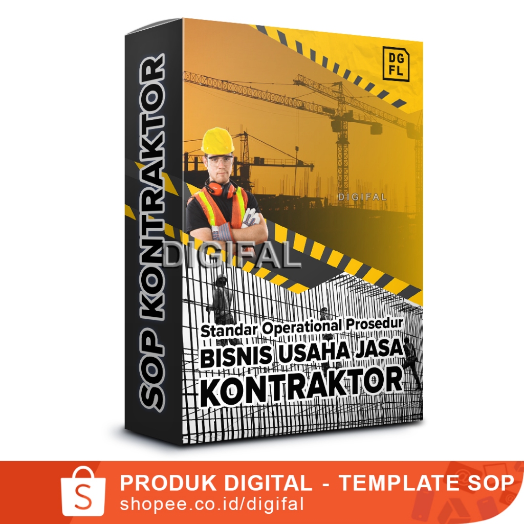 Paket SOP BISNIS KONTRAKTOR - Standar Operational Prosedur Bisnis Usaha Jasa Kontraktor Terlengkap