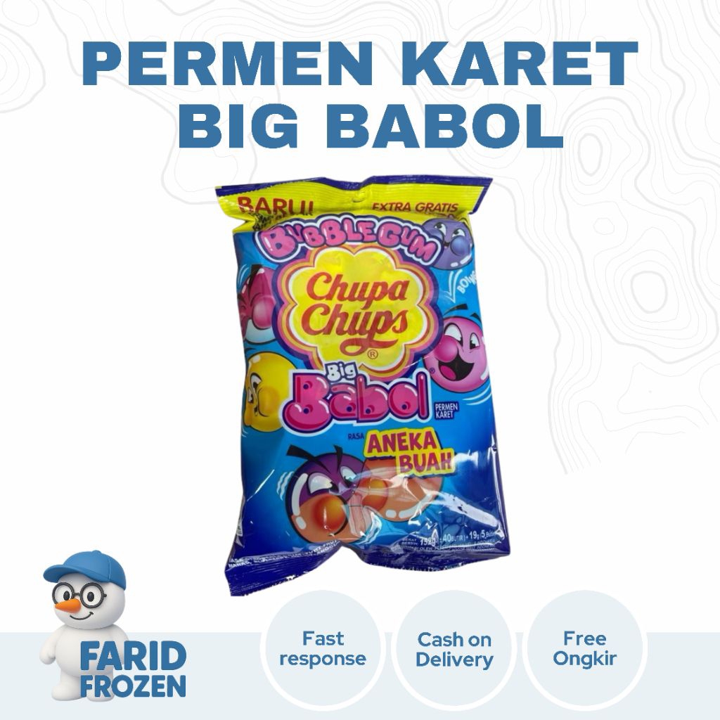 PERMEN KARET BIG BABOL CHUPA CHUPS