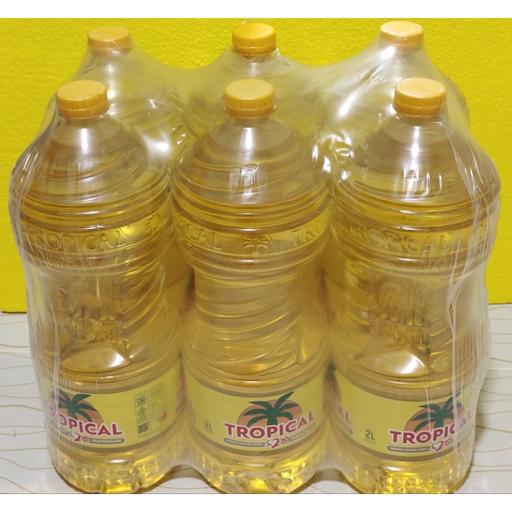 

MINYAK GORENG TROPICAL 1 KRAT 6 PCS BOTOL @ 2 LITER