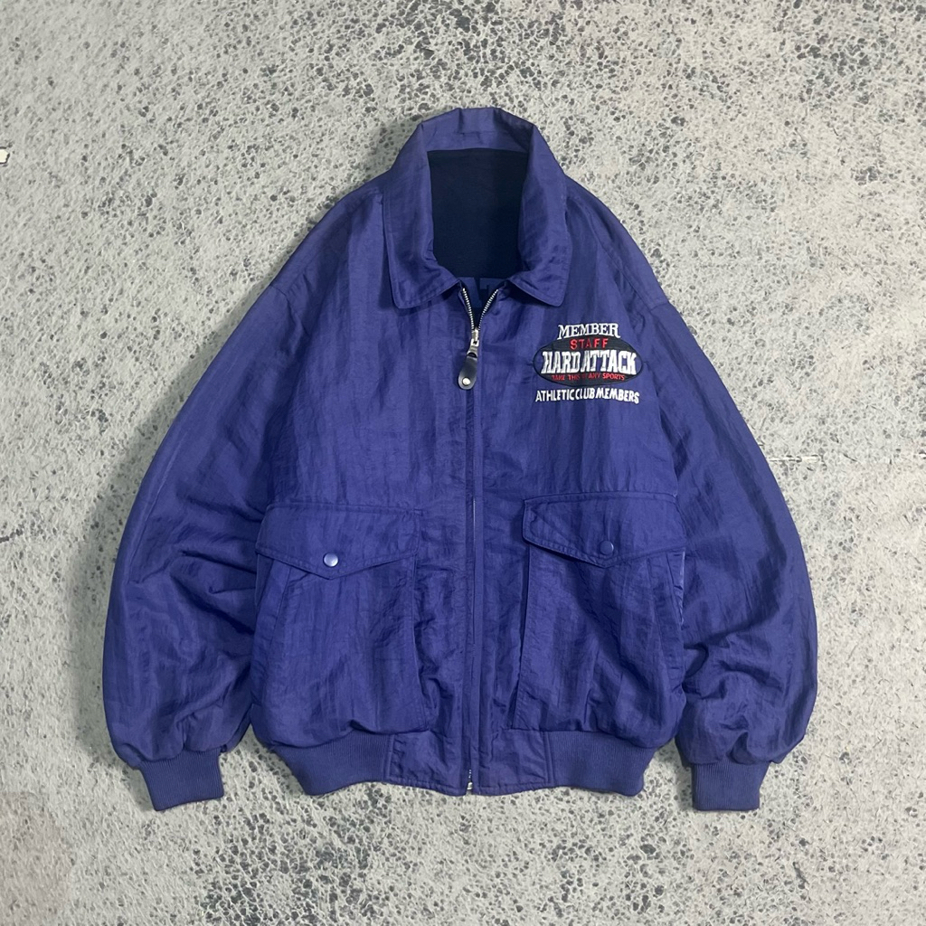 Hard Casual Harrington Reversible Jacket size XL