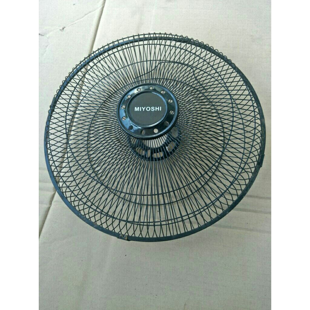 keranjang bekas kipas angin besi 1set depan belakang 12inchi