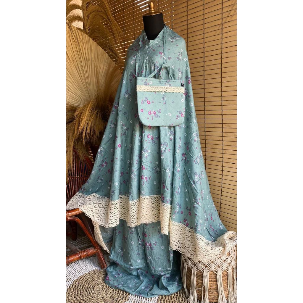 Mukena Rayon Motif Renda